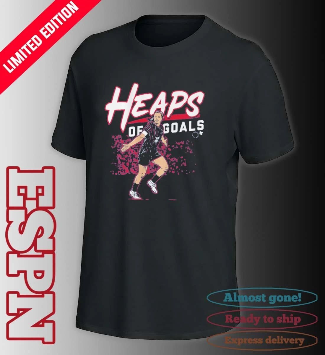Lindsey Heaps Heaps of Goals T-Shirt