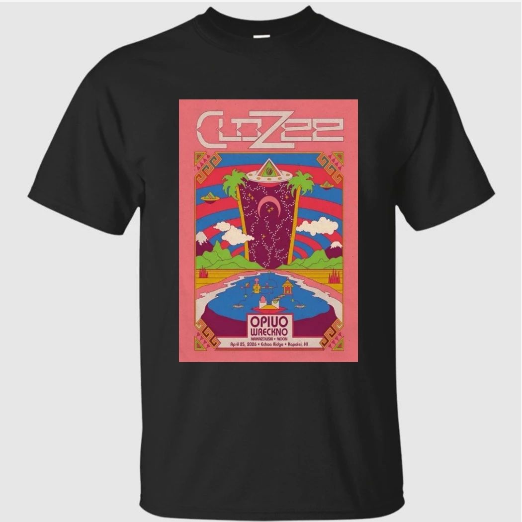 CloZee Tour Kapolei Hawaii On Apr 25 2026 Shirt