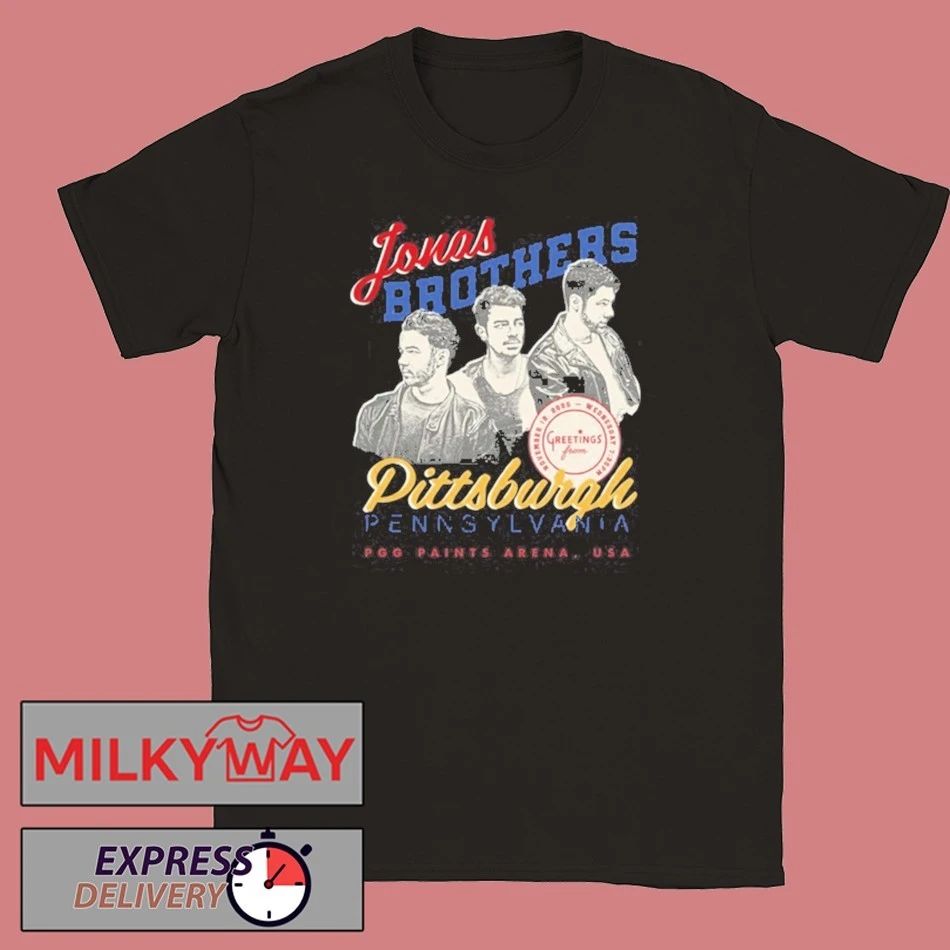 Jonas Brothers Nov 12 2025 PPG Paints Arena Pittsburgh, PA Event shirt
