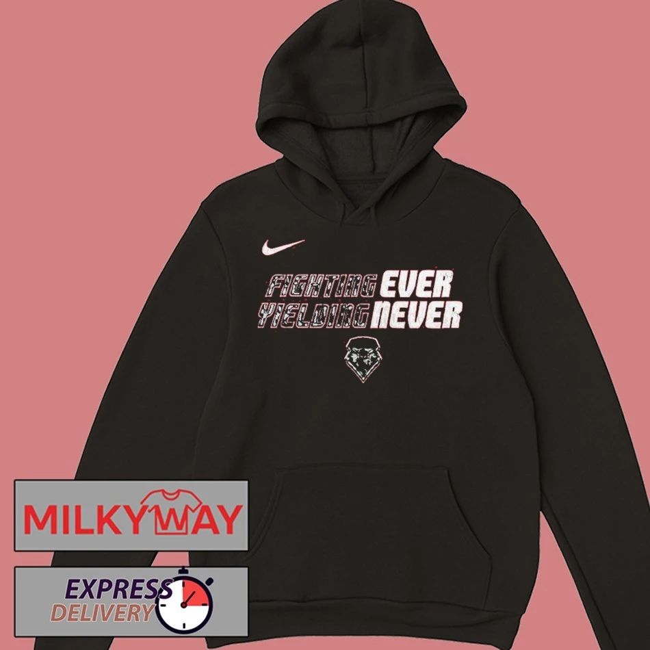 New Mexico Lobos “Fighting Ever Yielding Never” Red T-Shirt