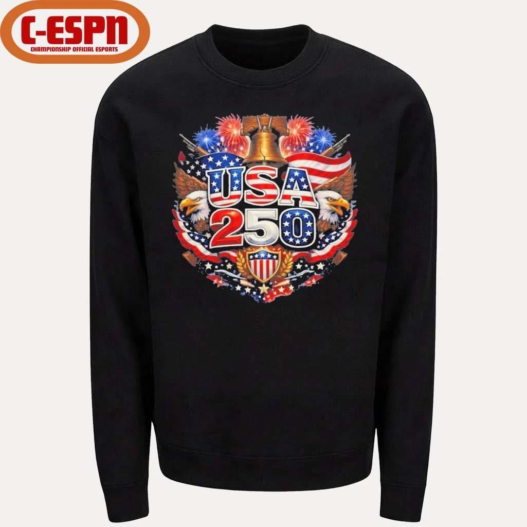 America’s 250th Anniversary Built on Freedom Since 1776 T-Shirt