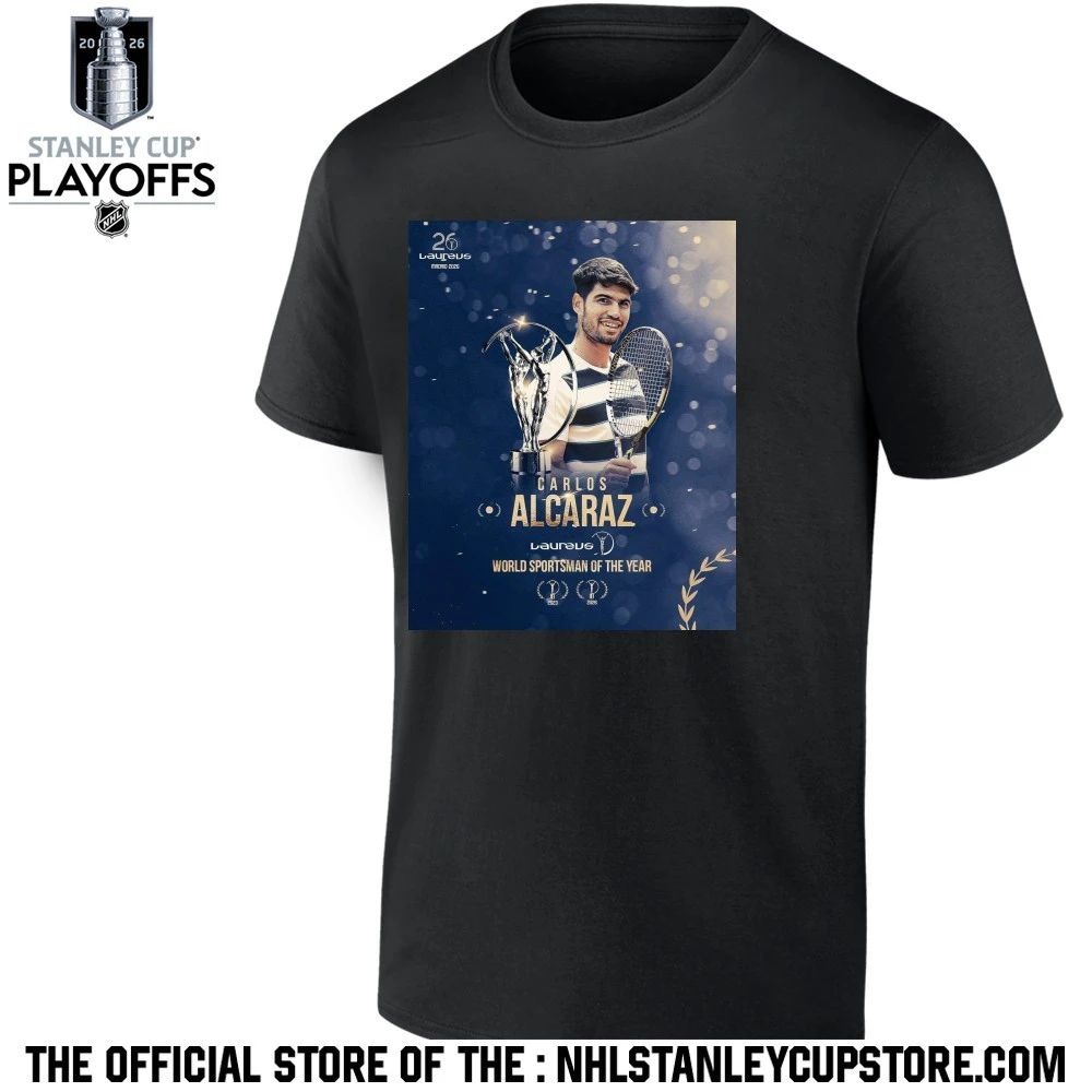 Carlos Alcaraz The Laureus World Sportsman Of The Year 2026 Shirt