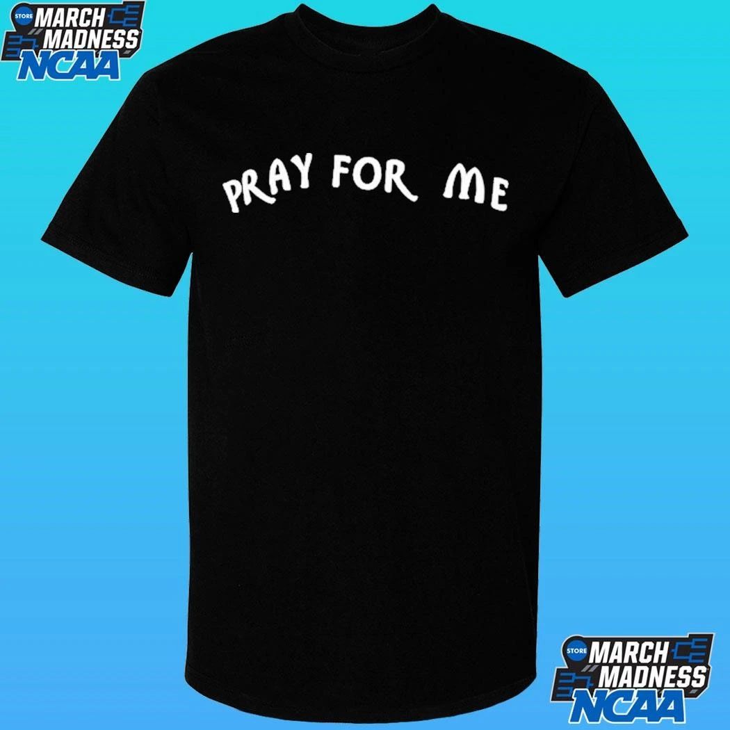 Justin Wearing Pray For Me Shirt