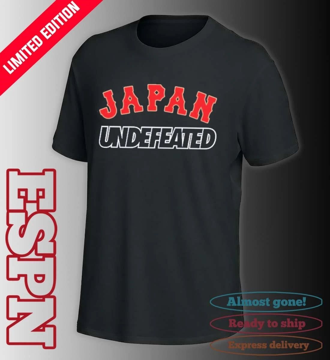 Japan Baseball Undefeated 2026 World Baseball Classic Shirt