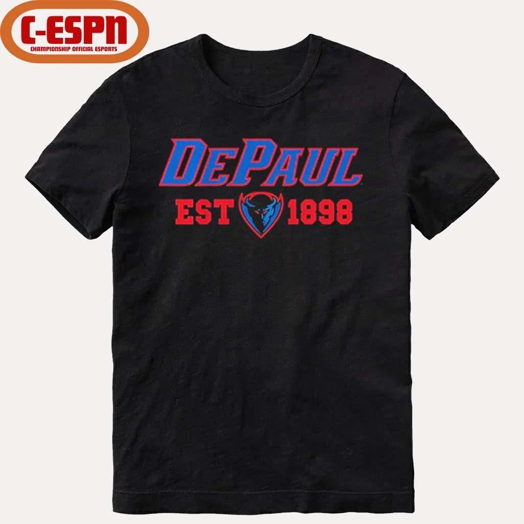 DePaul Blue Demons Established T-Shirt