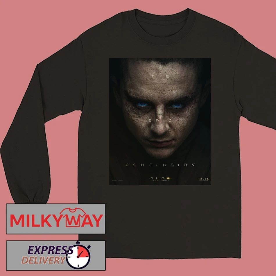 Dune Part 3 Official Character Poster Timothee Chalamet as Paul Atreides shirt