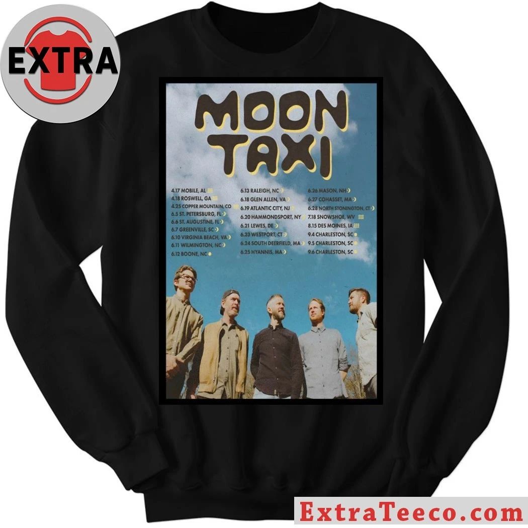 Moon Taxi Summer Tour 26 Poster Shirt