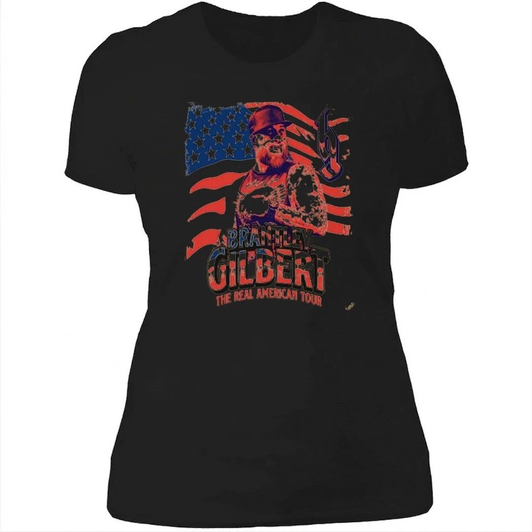 Brantley Gilbert The Real American Tour 2026 Shirt