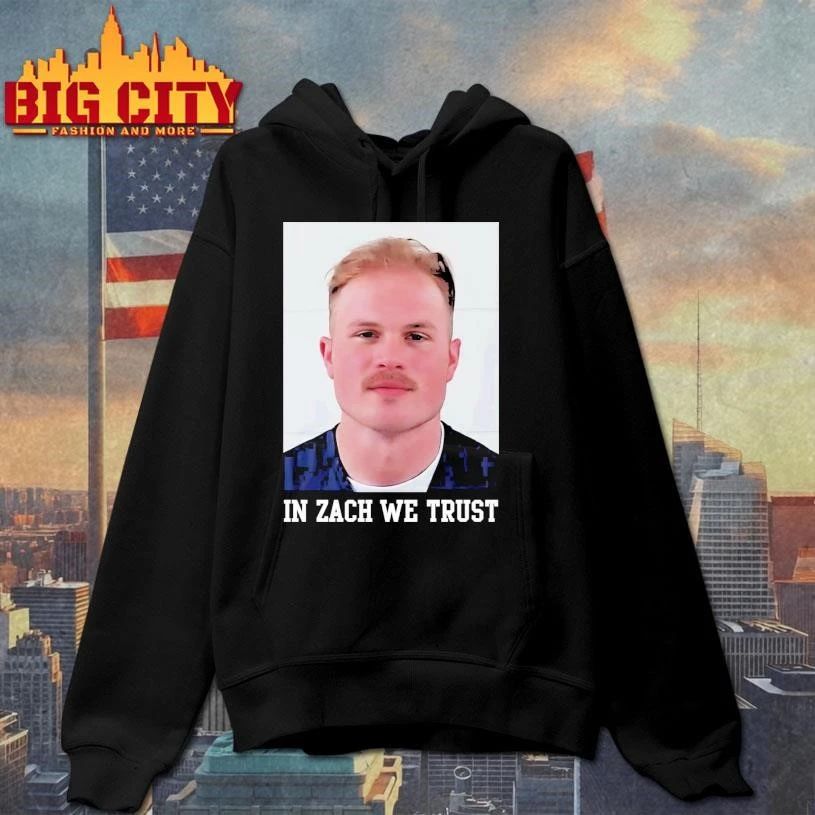 Zach Bryan Mugshot In Zach We Trust Shirt