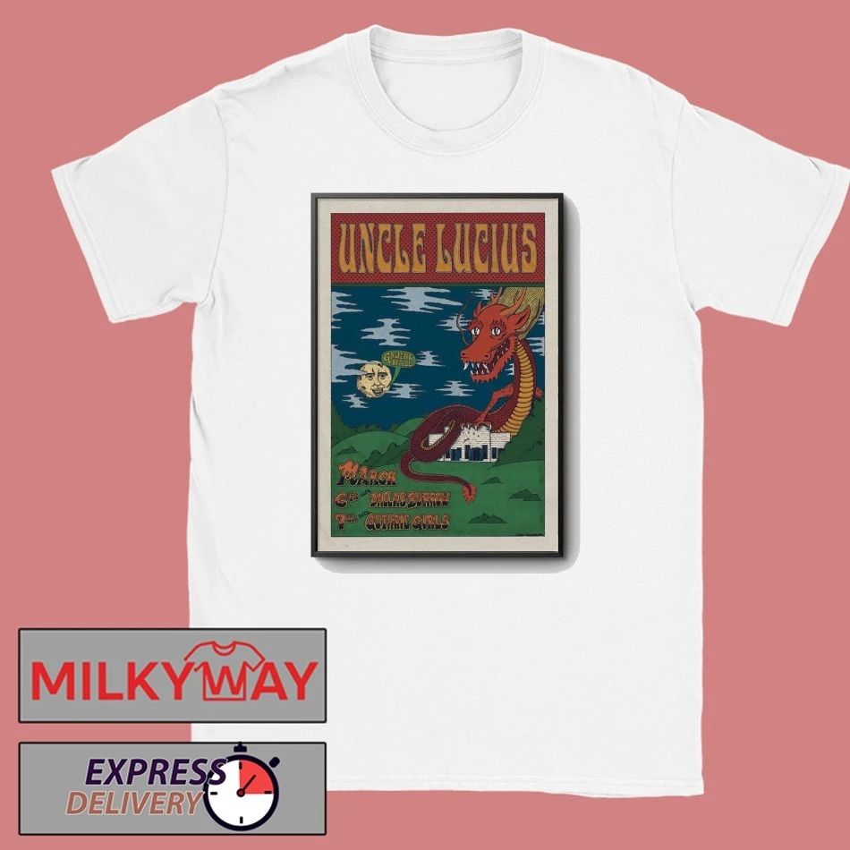 Uncle Lucius Tour New Braunfels TX On Mar 6-7 2026 Poster shirt