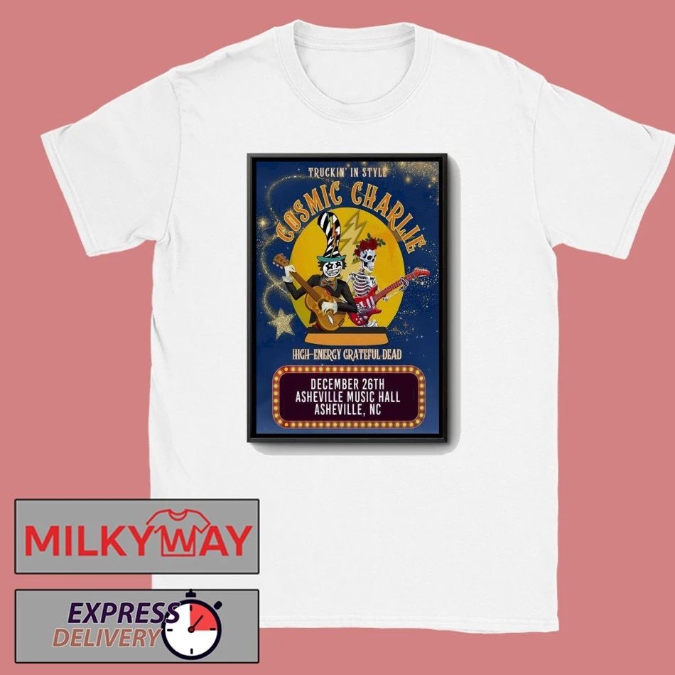 Cosmic Charlie In Asheville NC On Dec 26 2025 Poster shirt