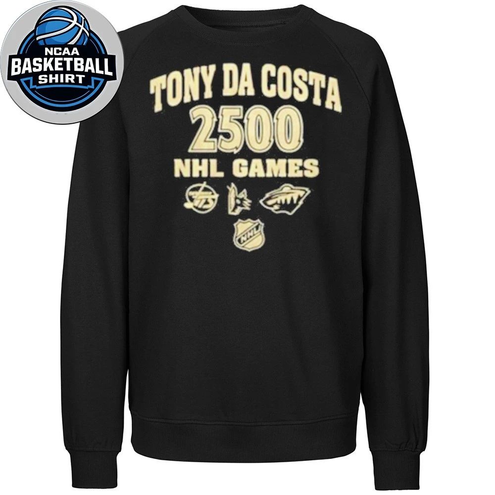 Tony Da Costa 2500 Games Logo T-Shirt