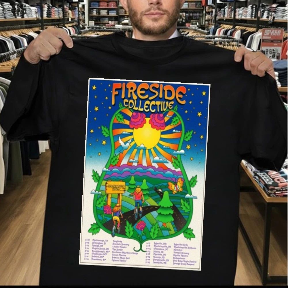 Fireside Collective Spring Live Tour 2026 Poster Shirt