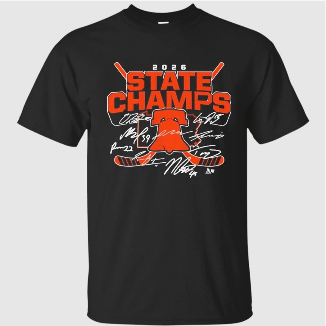 Philadelphia Hockey 2026 State Champs Signature Shirt