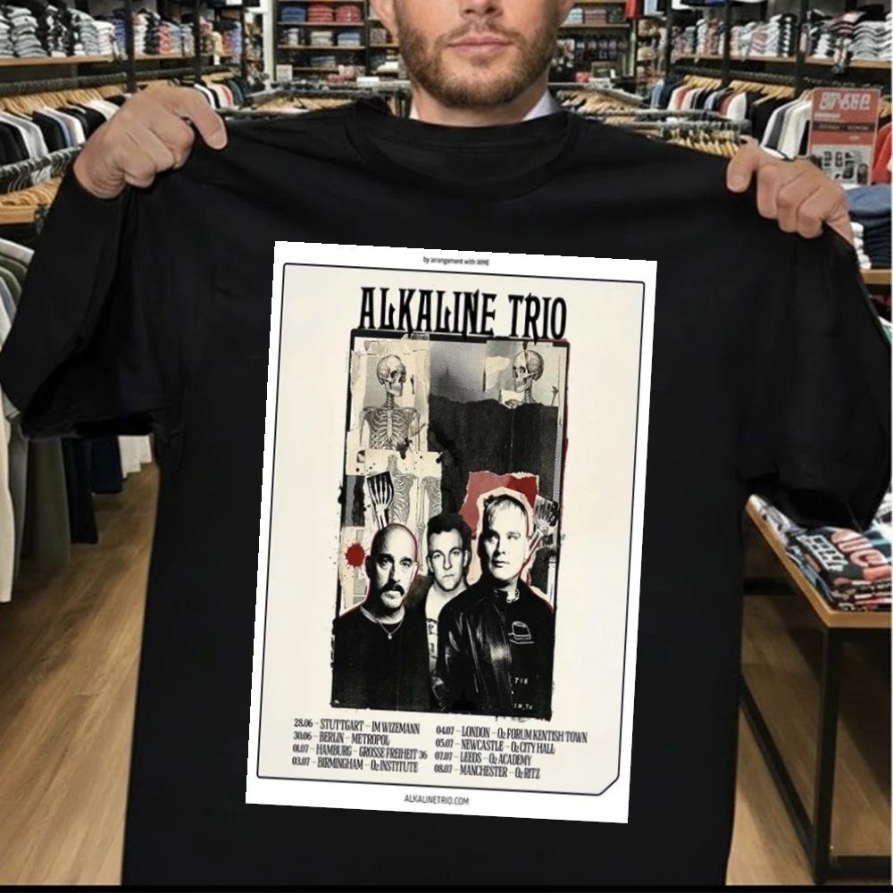 Alkaline Trio Tour 2026 Poster Shirt