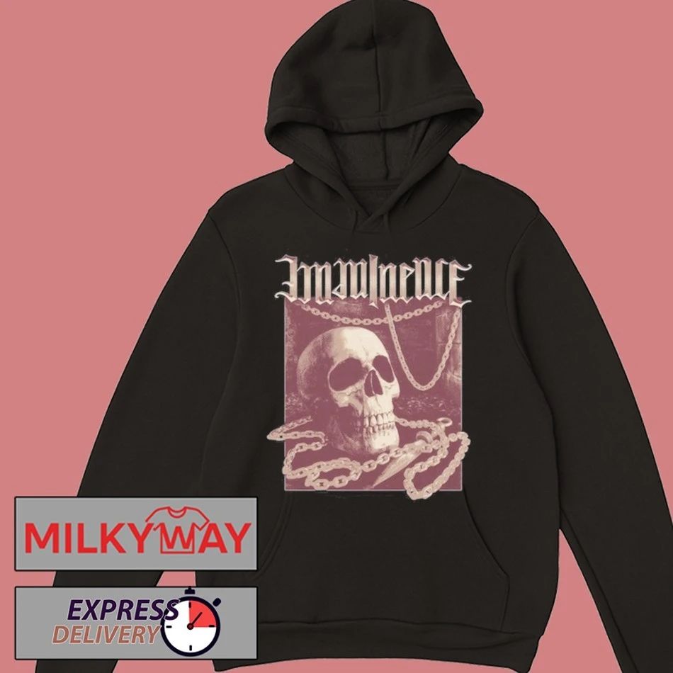 Imminence Skull Maroon Shirt