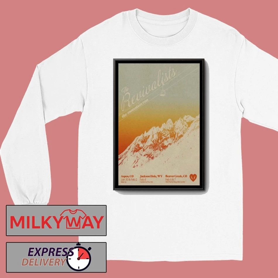 The Revivalists Winter 2026 Tour Poster shirt