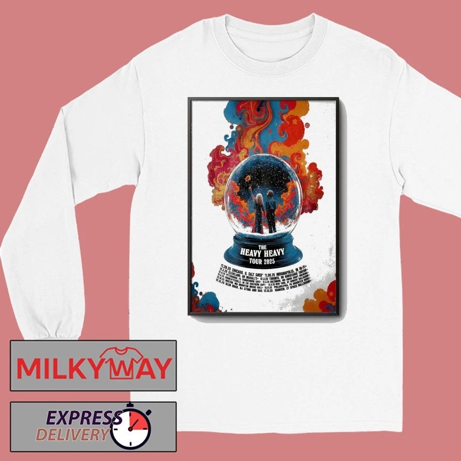 The Heavy Heavy Winter Tour 2025 Poster shirt