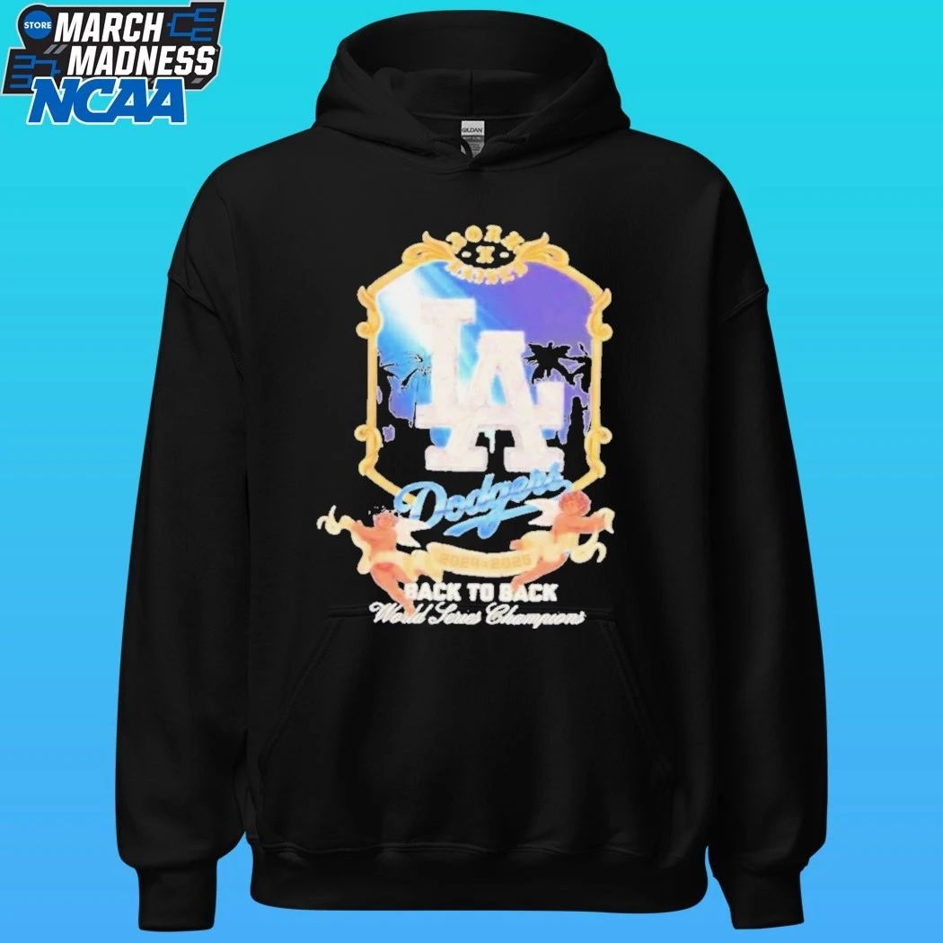 Los Angeles Dodgers Born X Raised Back To Back Shirt