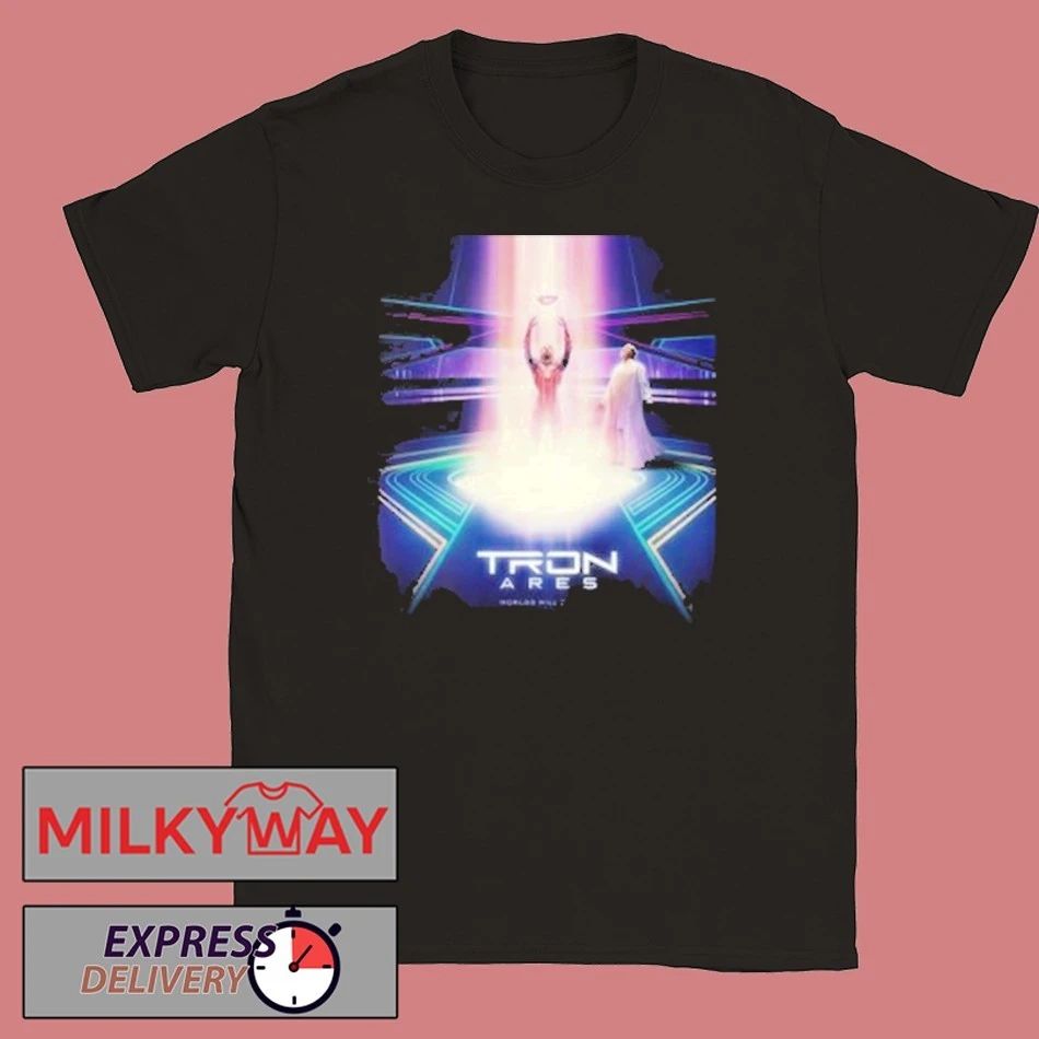 New Poster Tron Ares Worlds Will Collide shirt