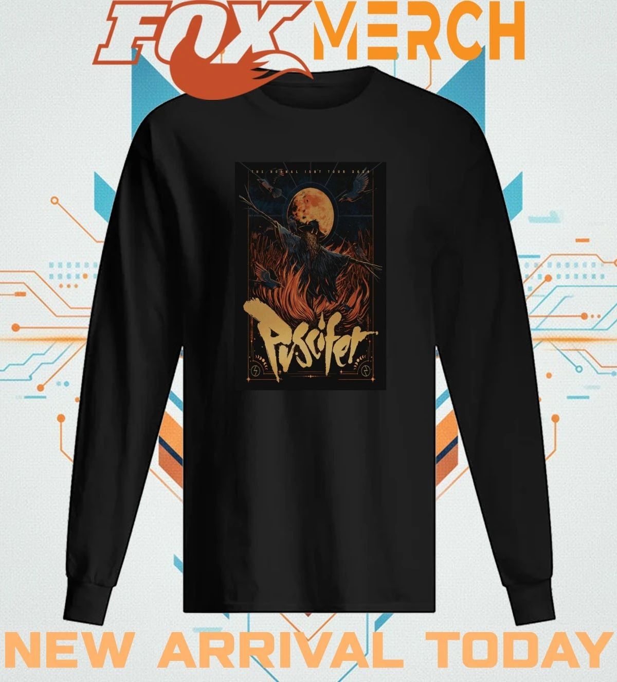 Puscifer The Normal Isn’t Tour 2026 poster t-shirt