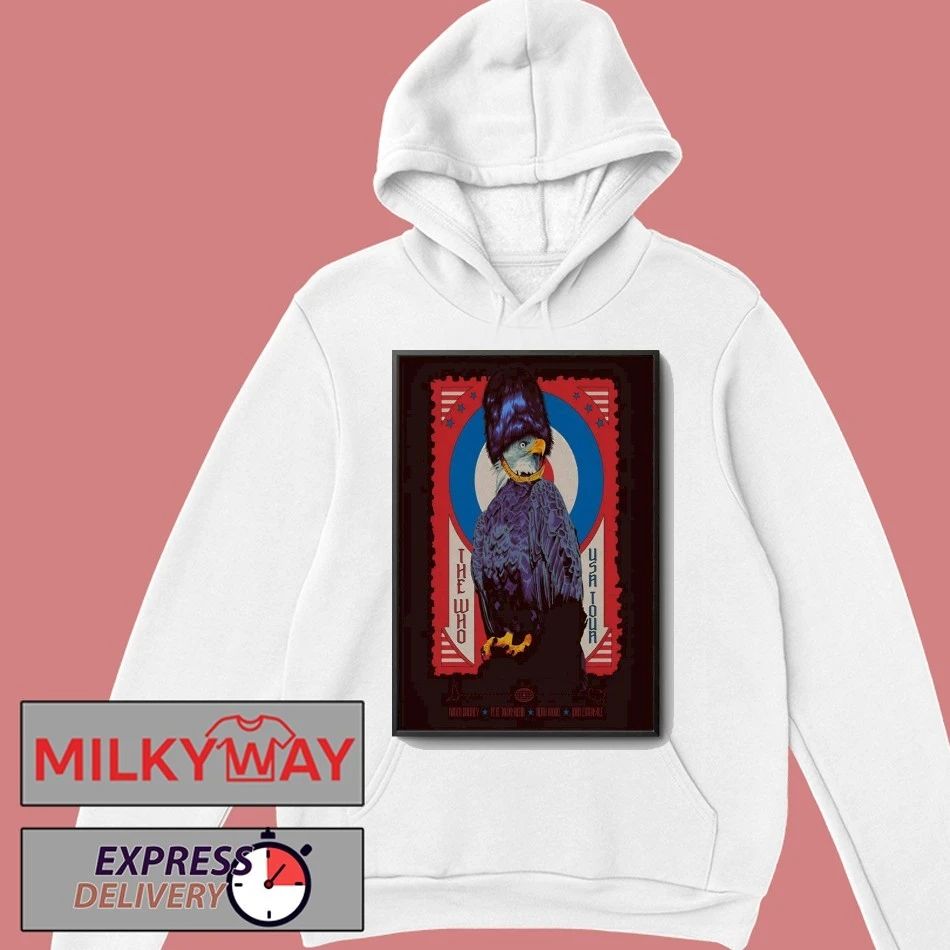 The Who 60th Anniversary 2025 American Tour Poster shirt