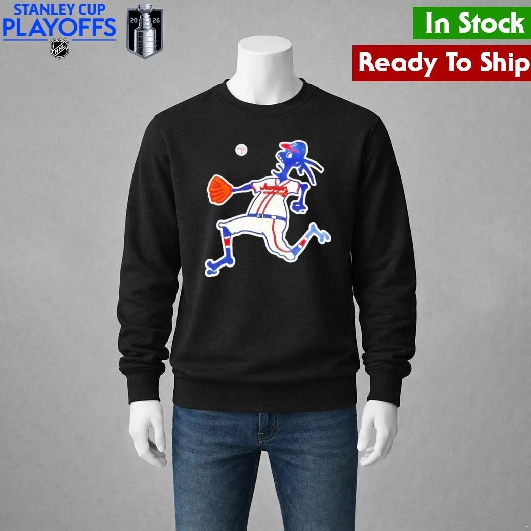 Junior Baseball Note Eater Mascot Shirt