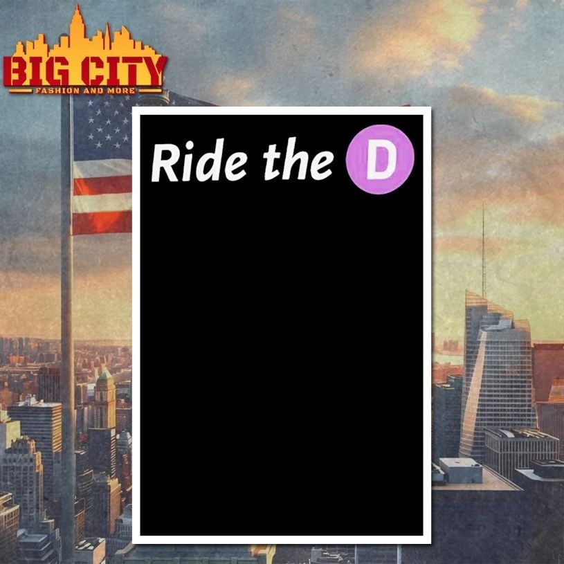 Metro ride the d T-shirt