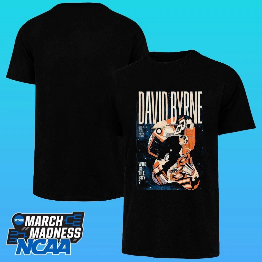 David Byrne April 28-29 2026 In St. Louis Mo Poster Shirt