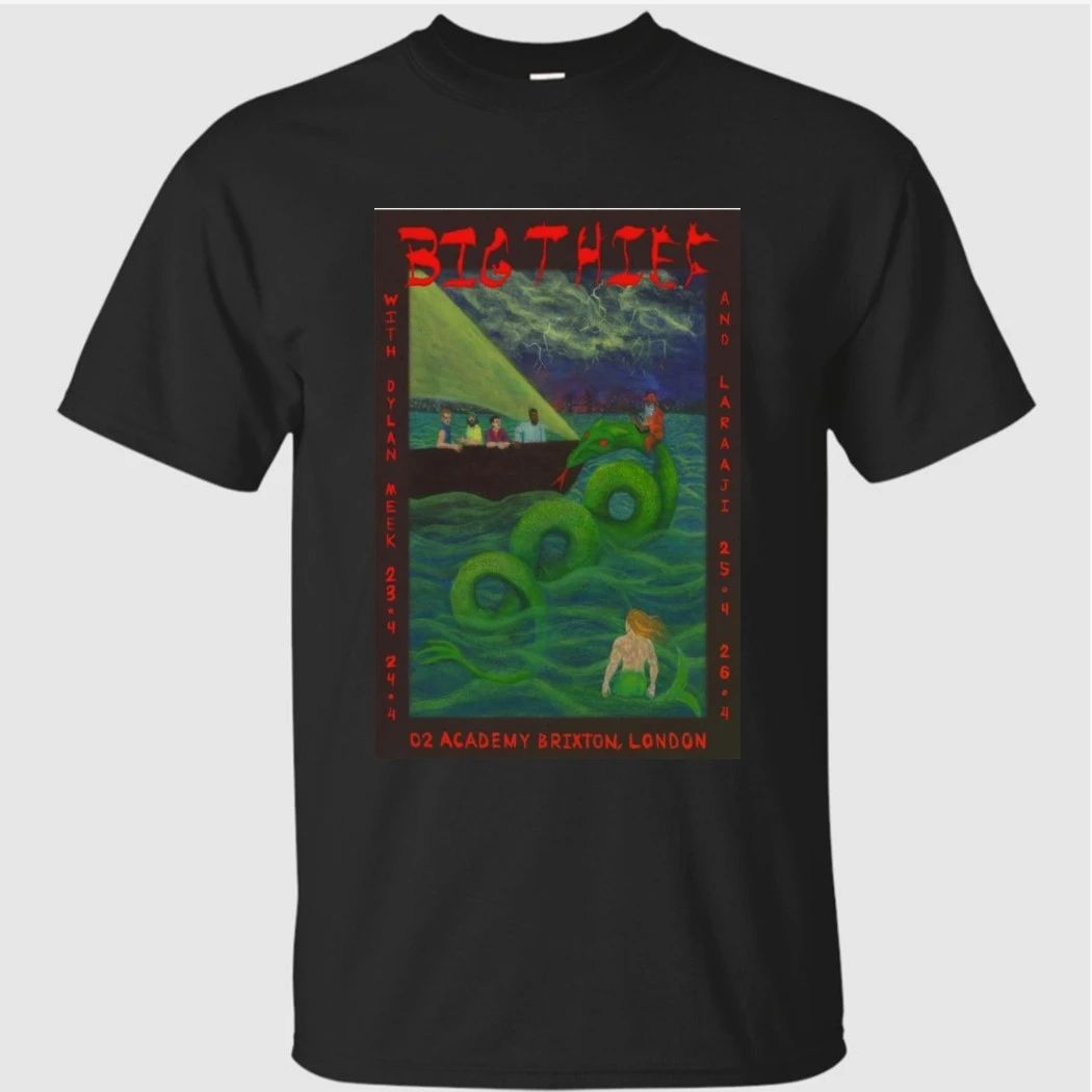 Big Thief Poster Apr 23 2026 London Tour Shirt