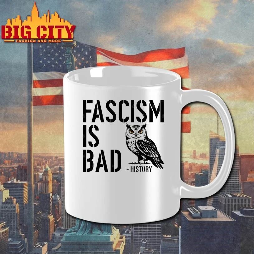 Owl fascism is bad history T-shirt