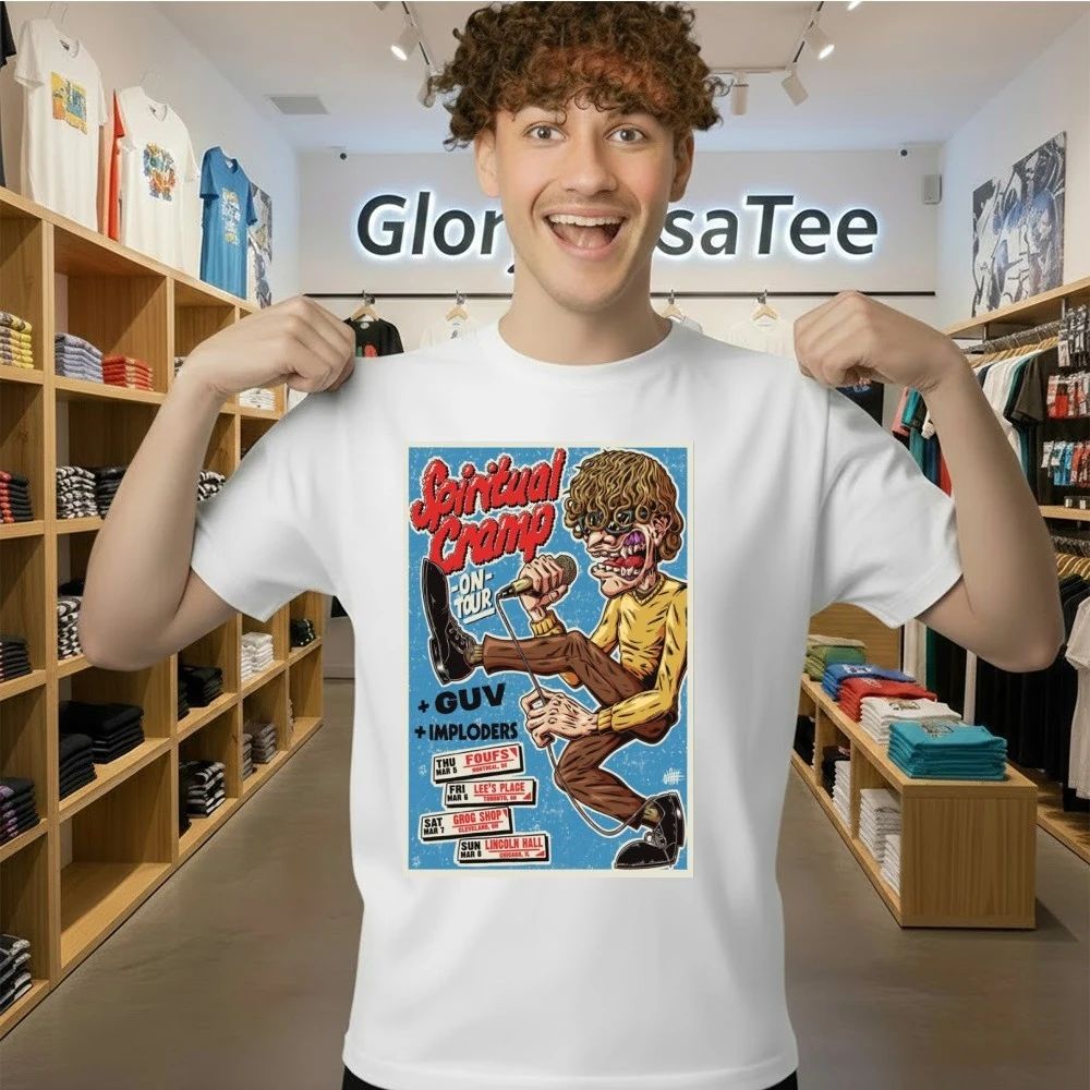Spiritual Cramp World Tour 2026 Poster Shirt