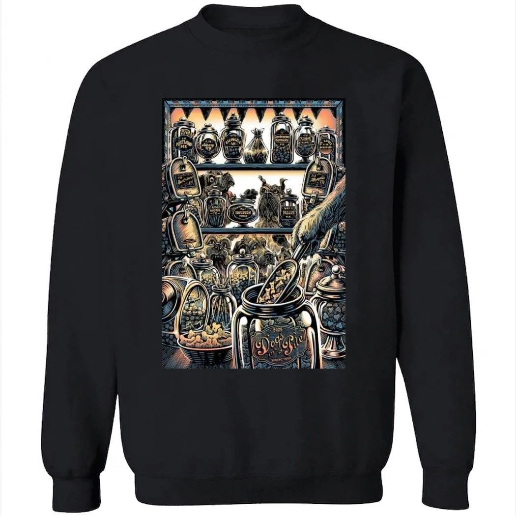 Dogs In A Pile in a Spring Live Show 2026 Poster Shirt
