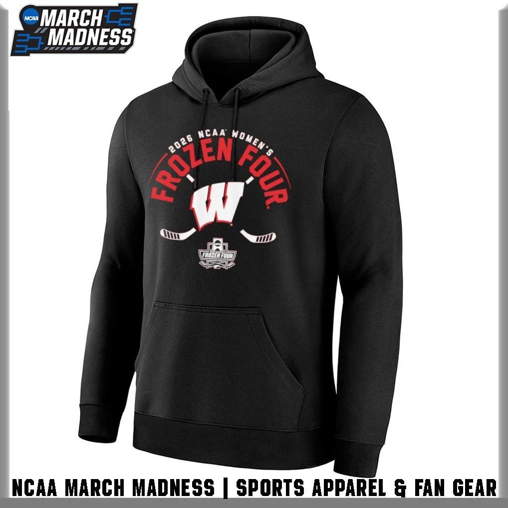 Wisconsin Women’s Hockey 2026 NCAA Frozen Four T-Shirt