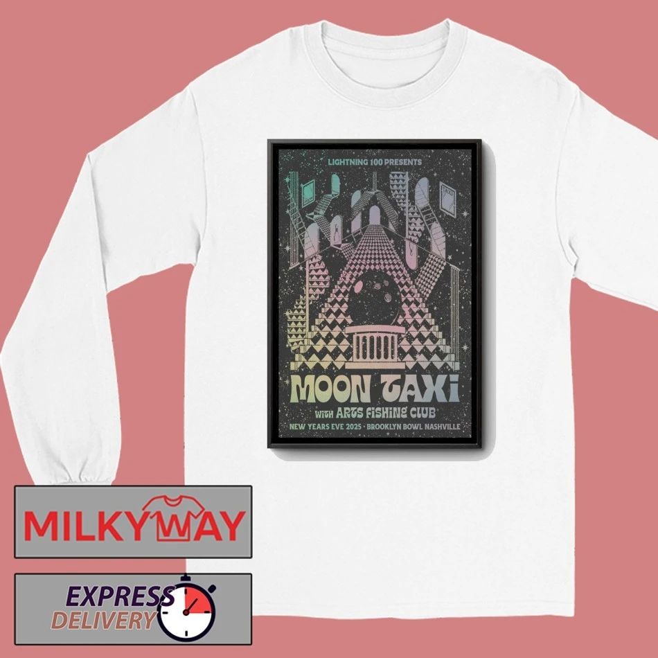 Moon Taxi In Nashville TN On Dec 31 2025 Poster shirt