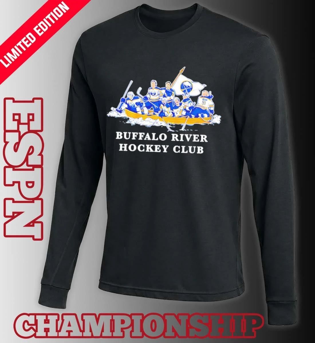 Buffalo Sabres River Hockey Crossing Shirt