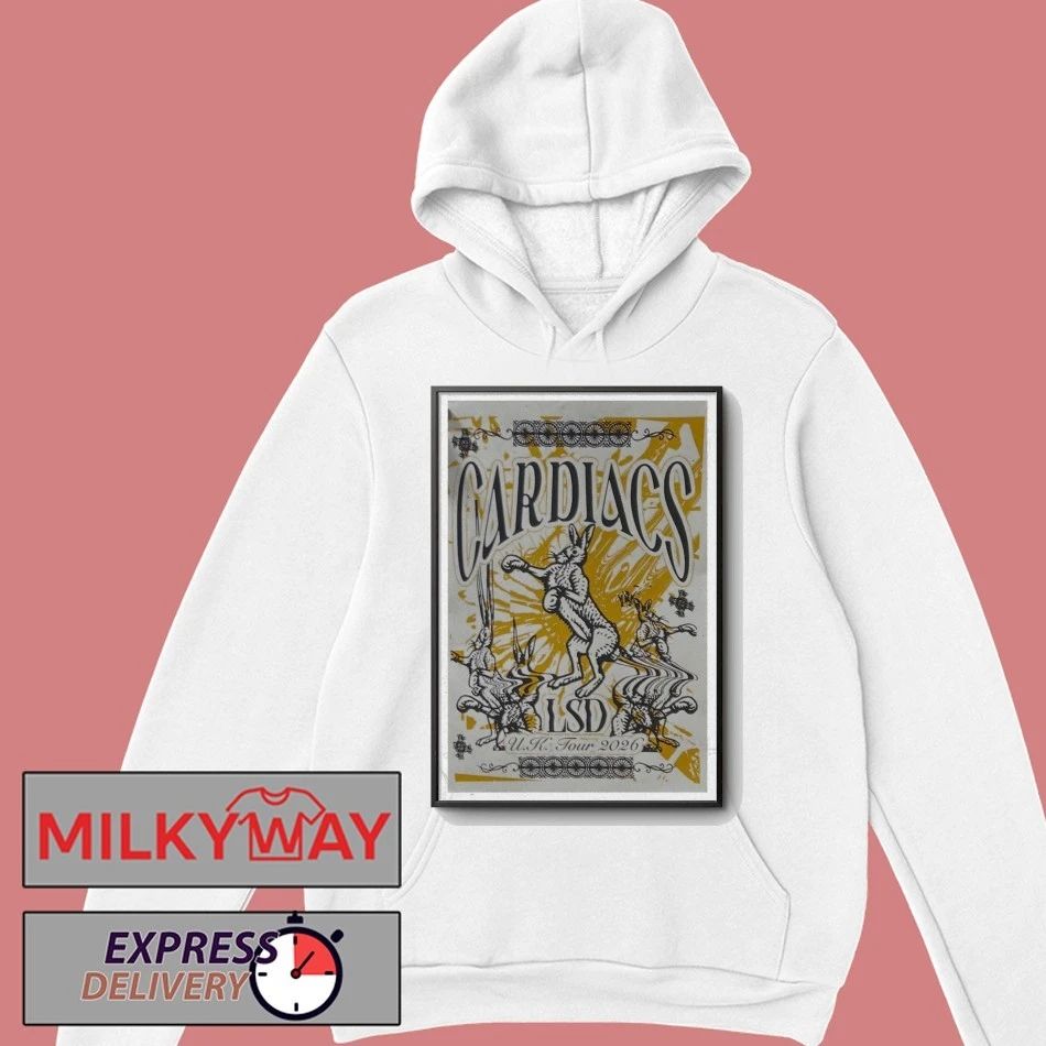 Poster U.K Tour 2026 Cardiacs shirt