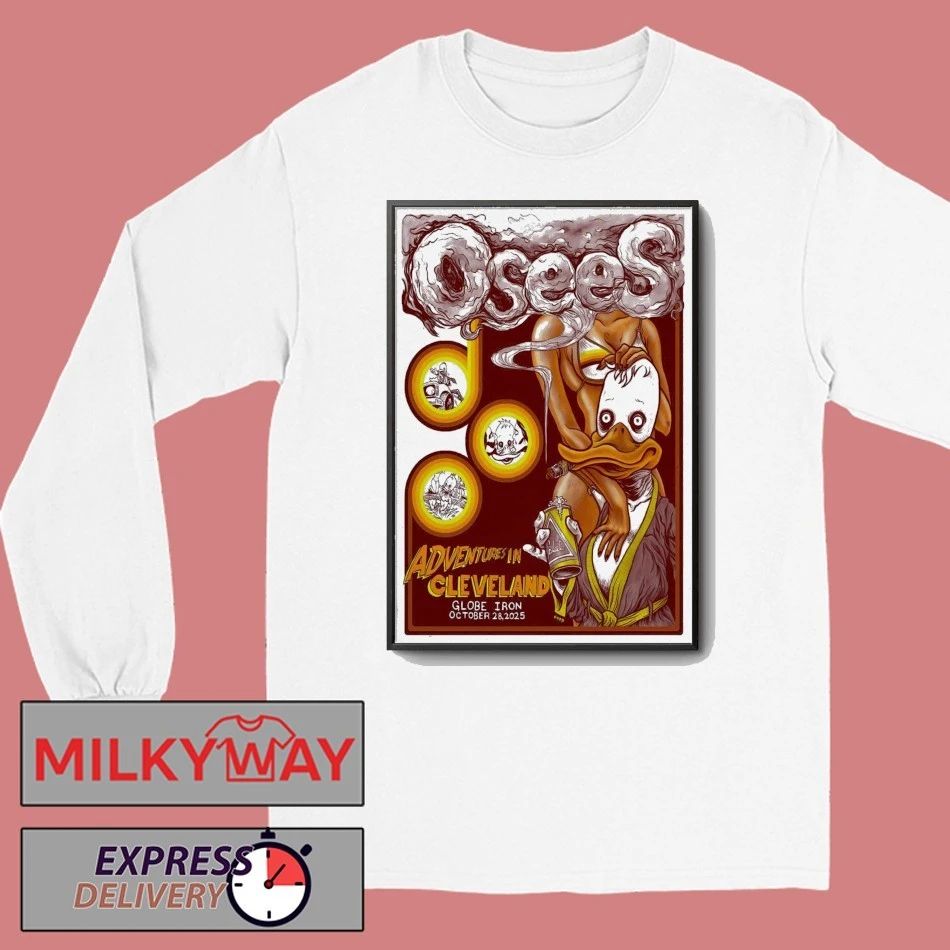 Osees In Cleveland OH On Oct 28 2025 Poster shirt