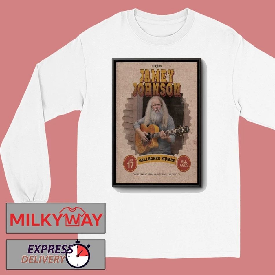 Jamey Johnson San Diego CA 1.17.2026 Poster shirt