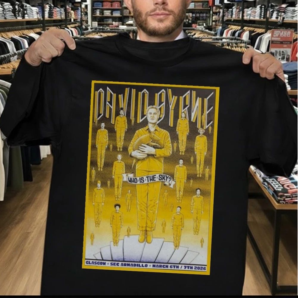 David Byrne Sec Armadillo 2026 Poster Shirt