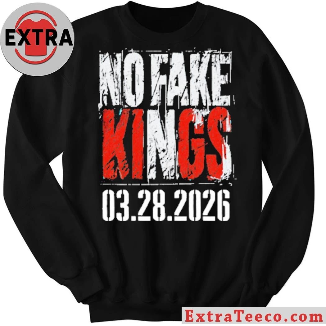 No Fake Kings 03-28-2026 Corruption in Plain Sight Anti-Trump T-Shirt