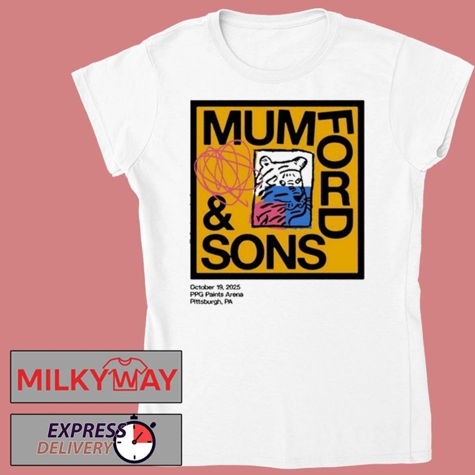 Mumford & Sons Event Pittsburgh, PA 10-19-2025 Shirt