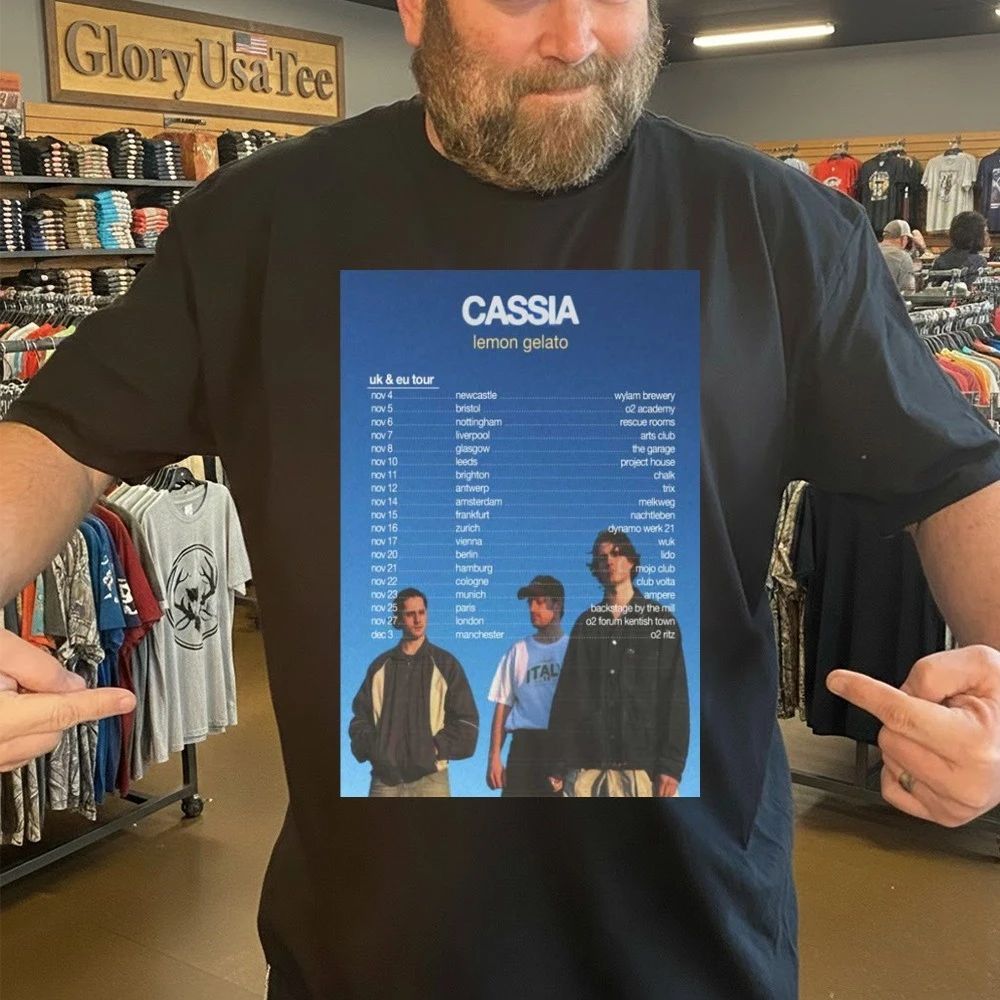 Cassia November UK & EU Tour 2026 Poster Shirt