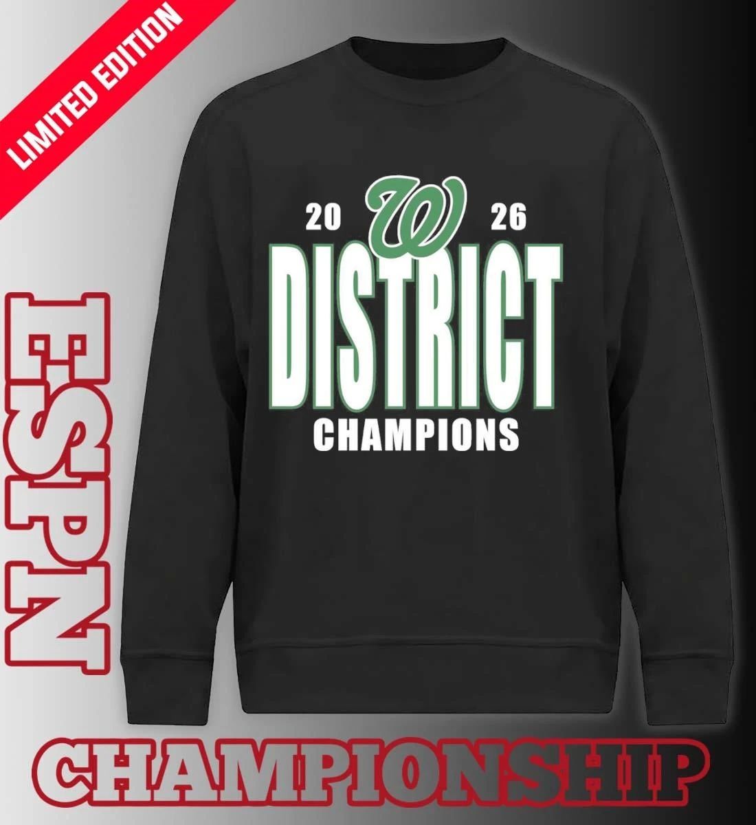 Waxahachie Indians Baseball 2026 District Champions Shirt