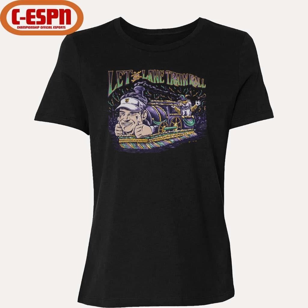 Mardi Gras Let The Lane Train Roll Shirt