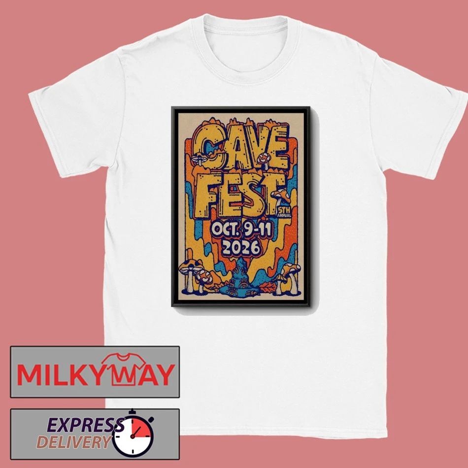 Cave Fest At The Caverns On Oct 9-11 2026 Poster shirt