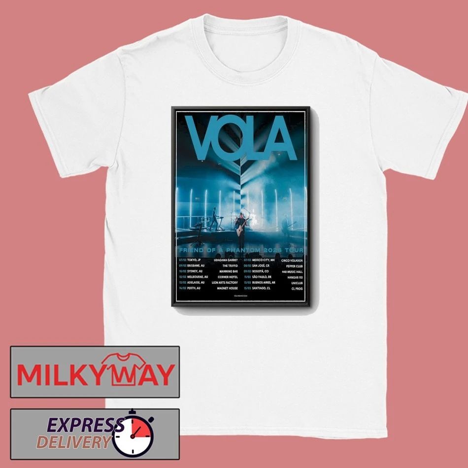 Vola Friend Of A Phantom 2026 Shows Poster shirt