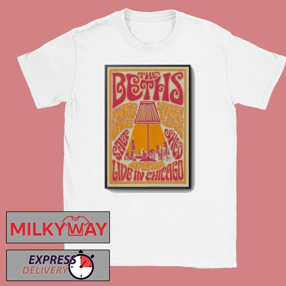 The Beths In Chicago IL On Nov 23 2025 Poster shirt