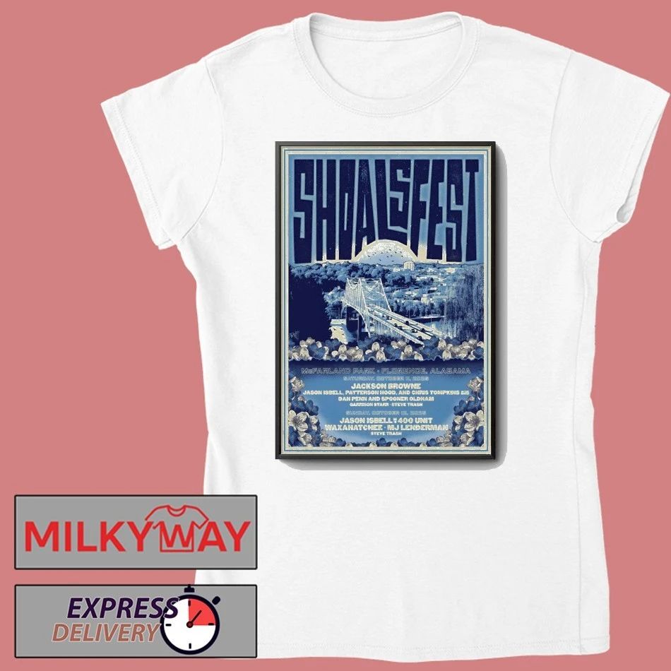 Shoalsfest Florence, Alabama October 11 2025 Poster shirt