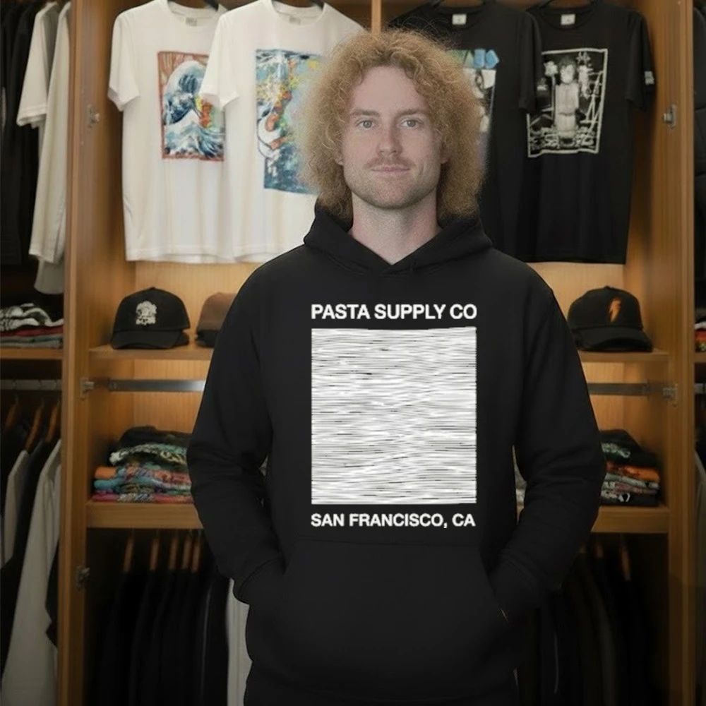 Pasta Supply Co San Francisco Unknown Pleasures Shirt
